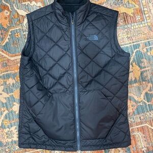 The North Face Navy Quilted Vest